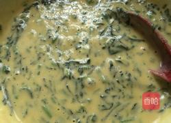 菠菜鸡蛋饼的做法图解6