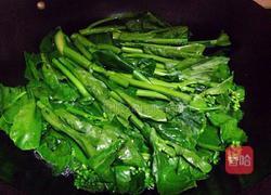 白灼蒜蓉芥兰的做法图解2