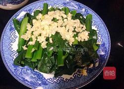 白灼蒜蓉芥兰的做法图解3
