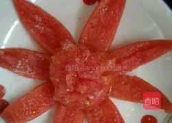 白砂糖拌西红柿的做法图解1