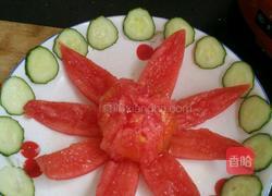 白砂糖拌西红柿的做法图解2