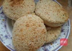 开口空心烧饼。的做法图解7