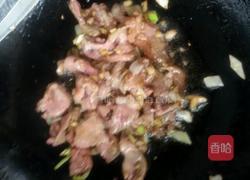 牛肉丝炒蒜苔。的做法图解5