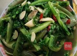 青炒油麦菜的做法图解6