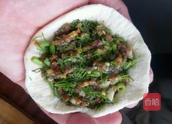 烤茴香馅包子。的做法图解3