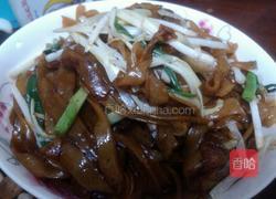 干炒沙河粉的做法图解5