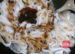 干炒沙河粉的做法图解4