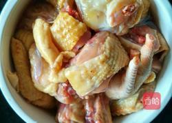 香菇炖鸡的做法图解3