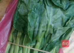 姜汁芥兰远的做法图解1