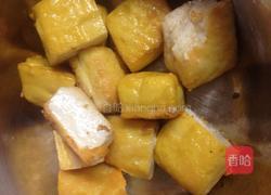 白茄子煲黄豆腐的做法图解3