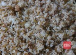 咸菜炒饭的做法图解4