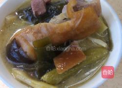 腊猪脚炖海带的做法图解11