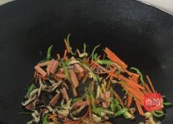 三丝鸡蛋炒米粉的做法图解4