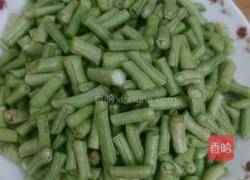 榄菜肉碎炒豆角的做法图解2
