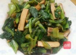 豆干小白菜。的做法图解5