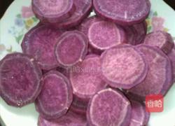 糯米紫薯丸的做法图解3