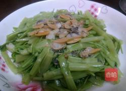 花甲肉炒通菜梗的做法图解9