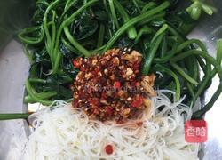 凉拌粉丝菠菜的做法图解5