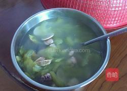 蛤蜊苦瓜汤的做法图解3