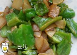 尖椒土豆片。