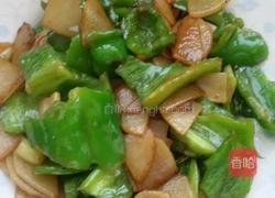 尖椒土豆片。的做法图解5