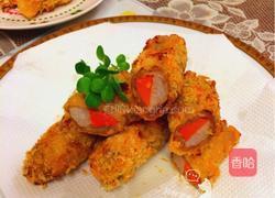 无油山药胡萝卜肉卷的做法图解7