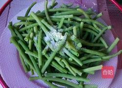 凉拌芝麻豇豆的做法图解3