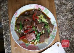 炒猪血的做法图解5