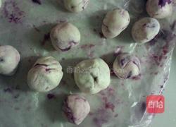 紫薯糯米团子的做法图解4
