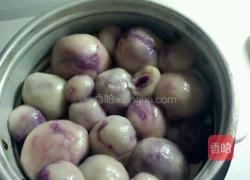 紫薯糯米团子的做法图解6
