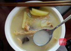 高压锅腊鸡土豆白菜黑木耳汤的做法图解5