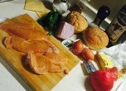 法式鸡肉汉堡的做法图解1