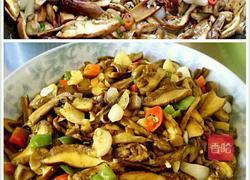 炒牛肝菌的做法图解5