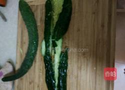 凉拌黄瓜红薯粉的做法图解3