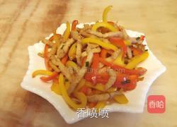 彩椒三丝的做法图解6