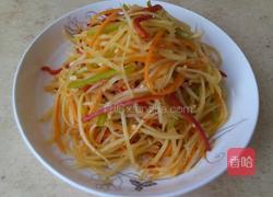 呛拌酸辣土豆丝的做法图解8