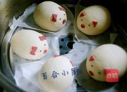小猪奶黄包的做法图解16
