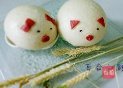 小猪奶黄包的做法图解17