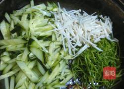 黄瓜凉拌豆芽的做法图解3