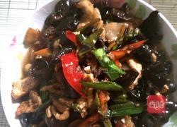 木耳炒肉的做法图解7