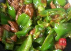 青椒牛肉片。的做法图解6