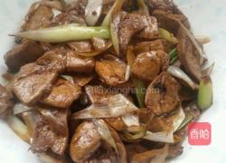 爆炒羊肝。的做法图解7