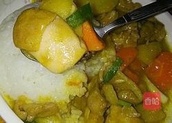 咖喱土豆鸡肉饭的做法图解9
