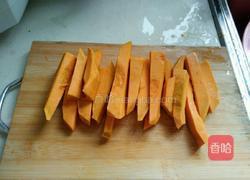 蛋黄焗南瓜的做法图解3