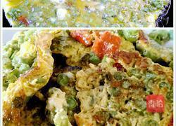 豇豆摊鸡蛋的做法图解3