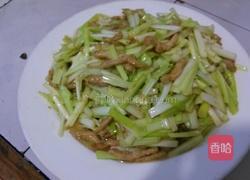 韭黄肉丝的做法图解4