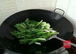 小炒菜心的做法图解1