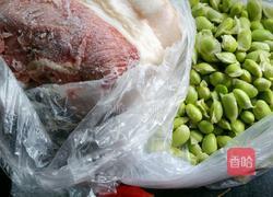 毛豆米炒肉丝的做法图解1