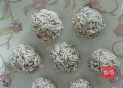 猪肉糯米丸子的做法图解5