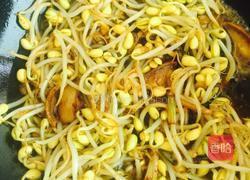 粉皮黄豆芽烧肉的做法图解4
